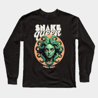 Snake queen vibes Long Sleeve T-Shirt